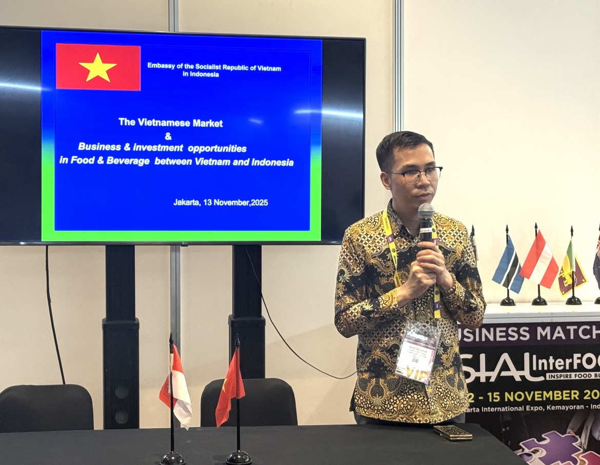 Việt Nam-Indonesia kết nối giao thương lĩnh vực thực phẩm và đồ uống